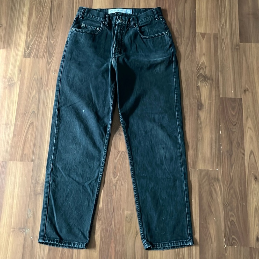 GAP Women's Straight Leg Jeans - Blue/Black